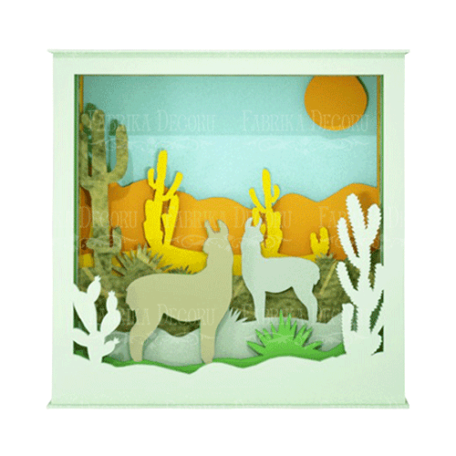 Kunstbox Lamas - foto 2  - Fabrika Decoru