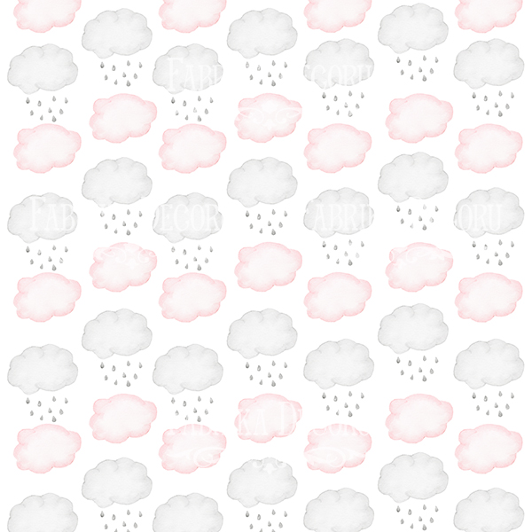 Sheet of double-sided paper for scrapbooking Little elephant #23-01 12"x12" - foto 0