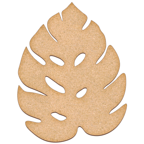 Künstlerkarton Monstera Blatt, 23,5 cm x 30 cm - Fabrika Decoru