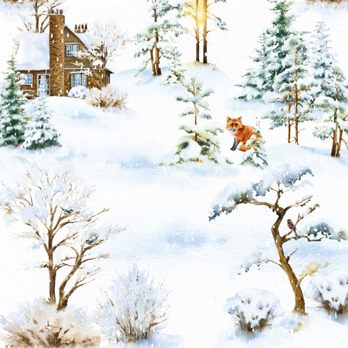 Zestaw papieru do scrapbookingu Country winter, 30,5 cm x 30,5 cm - foto 2  - Fabrika Decoru