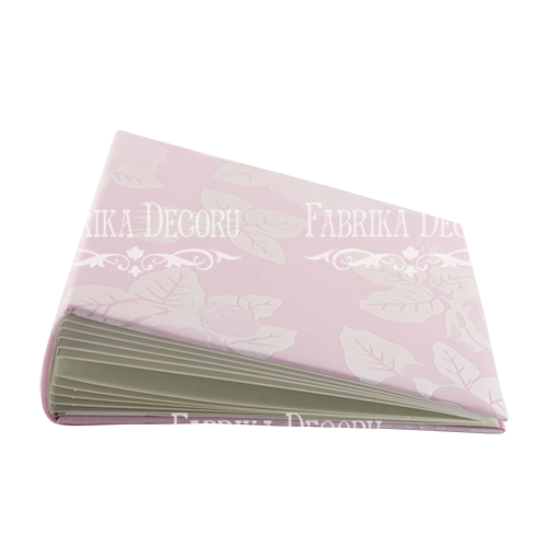 Blank album with a soft fabric cover Wedding Pink 20cm х 20cm
