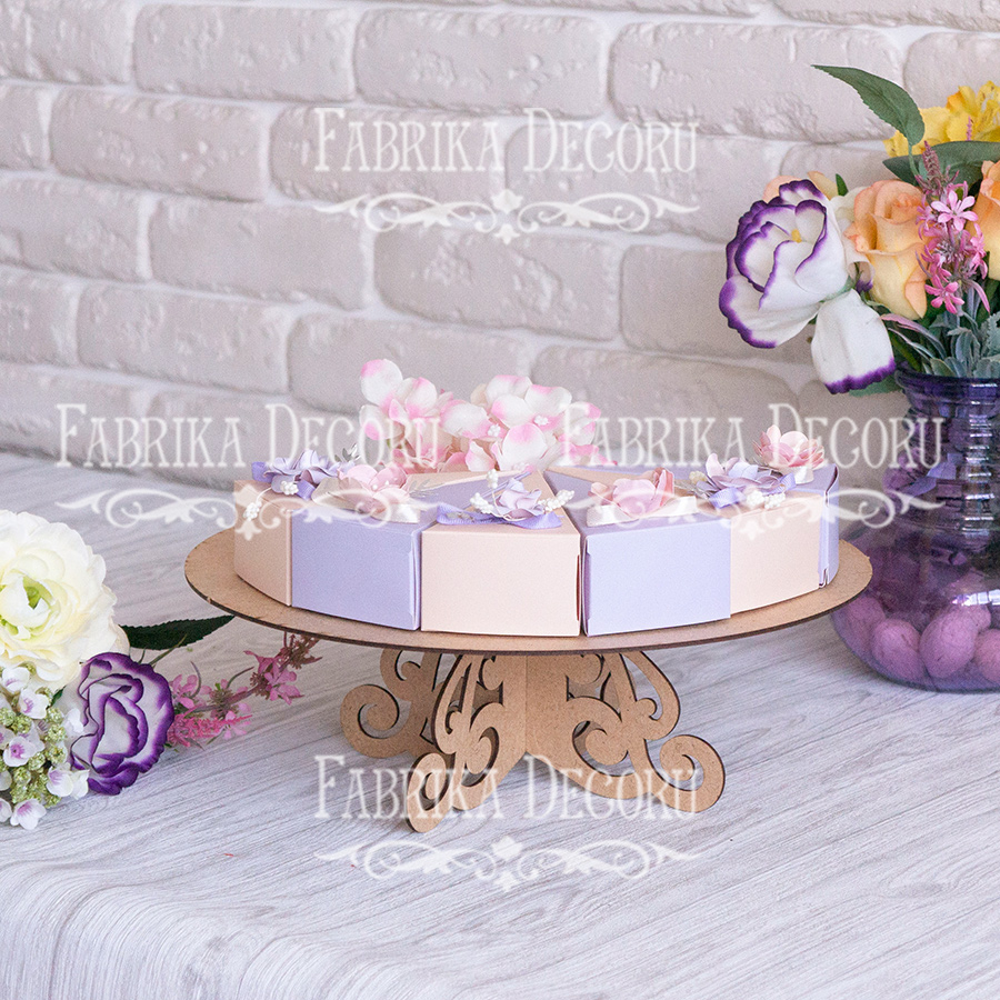 Cupcake stand "Circle openwork-1" #085 - foto 1