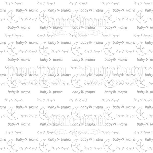 Набор бумаги для скрапбукинга Baby&Mama 20x20 см 10 листов - Фото 5