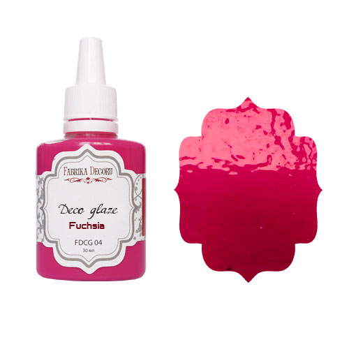 Deko-Glasur Fuchsia 30 ml - Fabrika Decoru