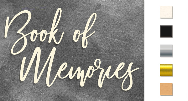  Набор чипбордов "Book of memories" color_Milk