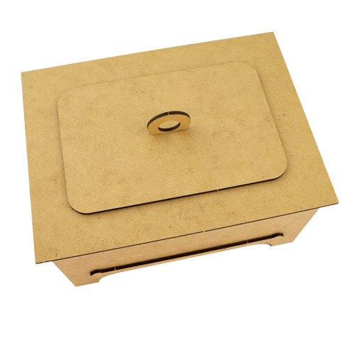 Скринька для біжутерії, аксесуарів, дрібниць, 213х160х140 мм, Набір DIY #372 - фото 0