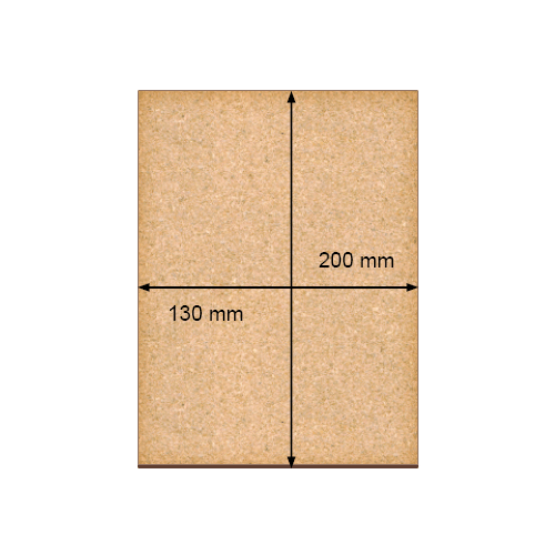 Art board Square, 13cm х 20cm - foto 1