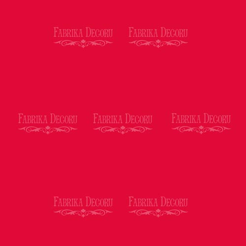 Sheet of double-sided paper for scrapbooking Yellow-orange aquarelle & Poppy red  #42-01 12"x12" - foto 0