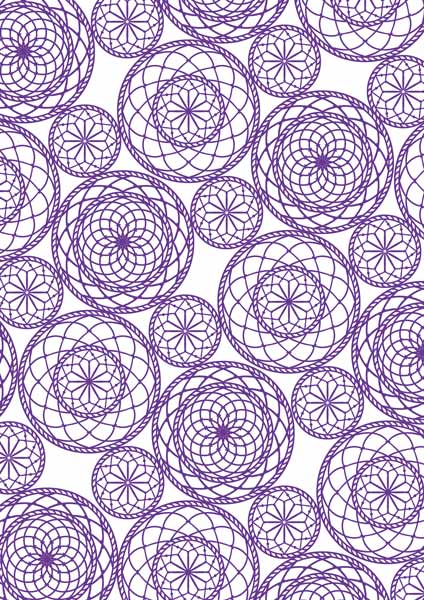 Overlay "Mandala background" 21х29,7 сm