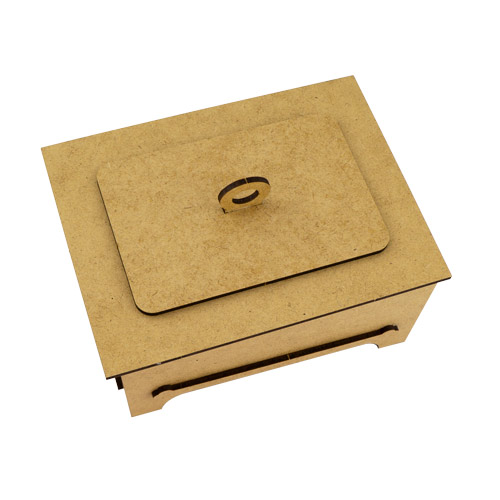 Скринька для біжутерії, аксесуарів, дрібниць, 160х120х110 мм, Набір DIY #371 - фото 1