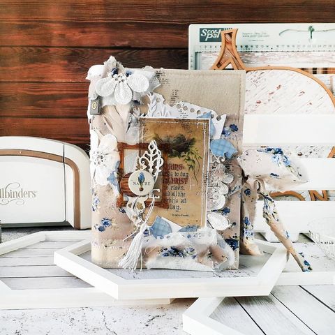 УЮТНЫЙ БЛОКНОТ. ВИДЕО УРОК ПО ДЕКОРУ ОБЛОЖКИ