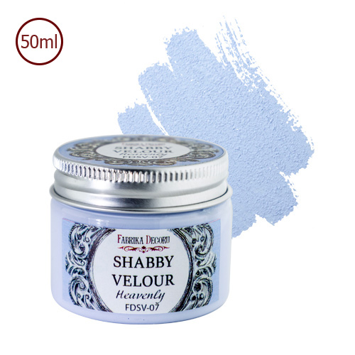 Shabby velour paint Heavenly