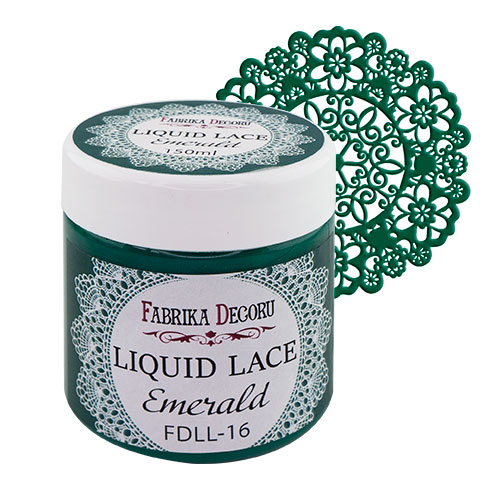 Liquid lace, color Emerald, 150ml