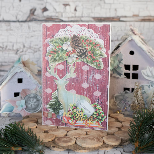 Greeting cards DIY kit, "Winter wonders 1" - foto 4