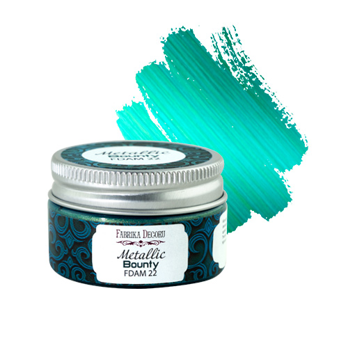 Farba metalik, kolor  Bounty, 30ml - Fabrika Decoru