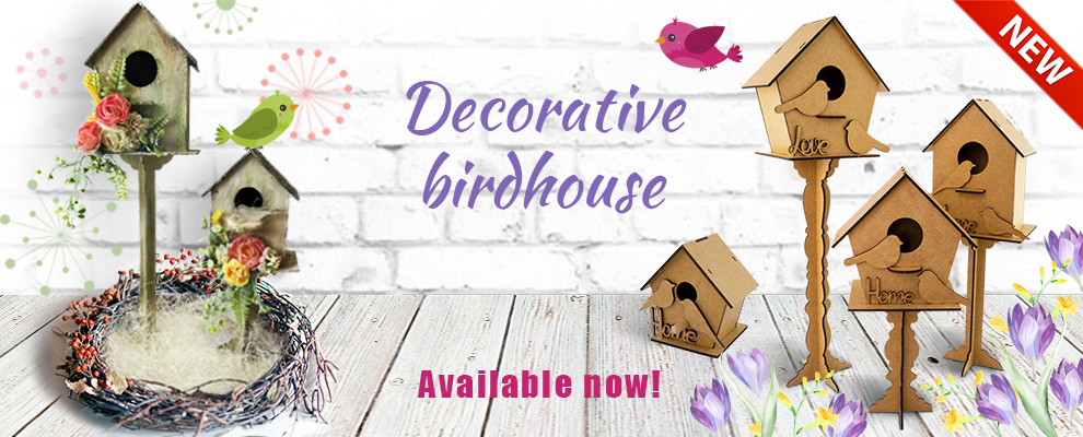 New interior items for decorating: bird houses_en