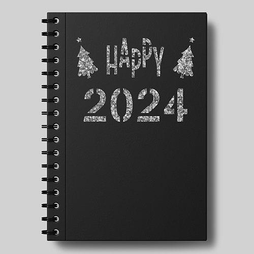 Stencil for crafts 10x15cm "New Year 1" #068 - foto 0