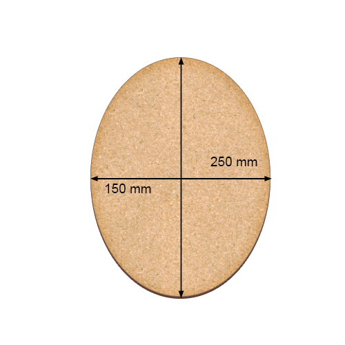 Art board Ellipse, 15cm х 25cm - foto 2