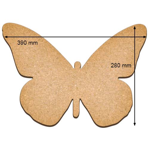 Künstlerkarton Schmetterling XL - foto 0  - Fabrika Decoru