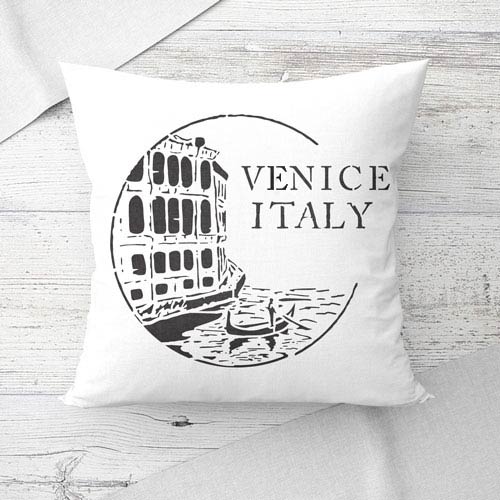 Stencil for decoration XL size (30*30cm), Venice #033 - foto 1