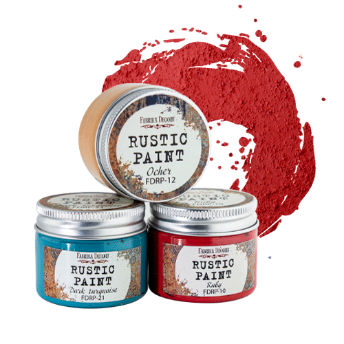краски рустик фабрика декору