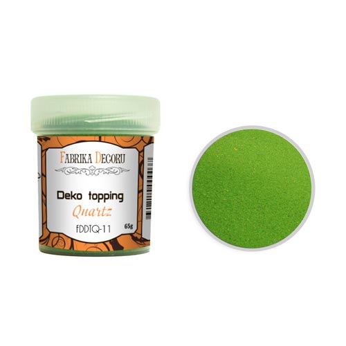 Deko-Topping Quarz Grüner Apfel 40 ml - Fabrika Decoru