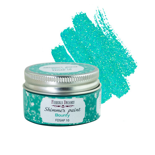 Farba brokatowa Shimmer paint Bounty, 30ml - Fabrika Decoru