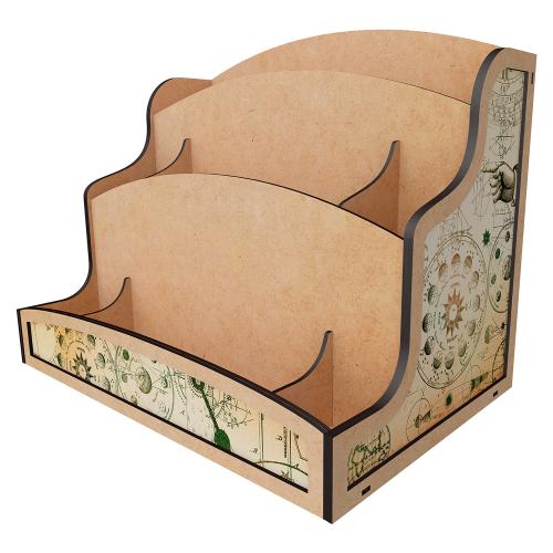 Desktop organizer for papers, stationery and writing supplies, With pictures #422