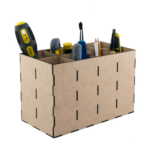 Schreibtisch-Organizer-Set für Schreibwaren, Werkzeuge und Pinsel #044 - foto 1  - Fabrika Decoru