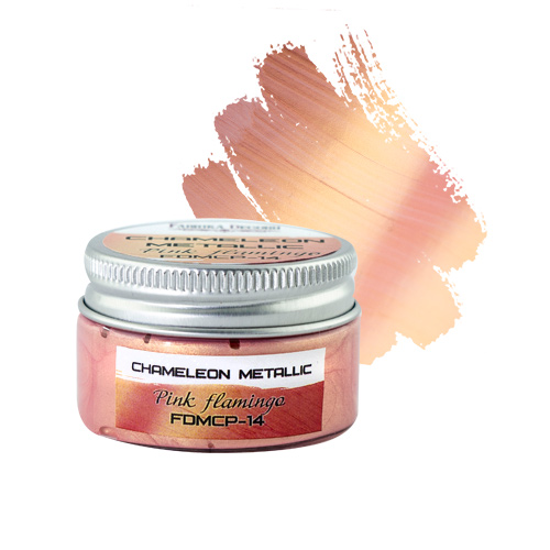 Metallic chameleon paint Pink flamingo 30 ml