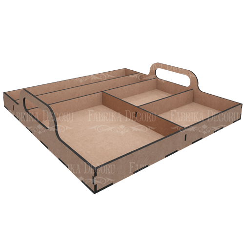 Mischbox 5 Tablettzellen, 30х30x7sm - Fabrika Decoru