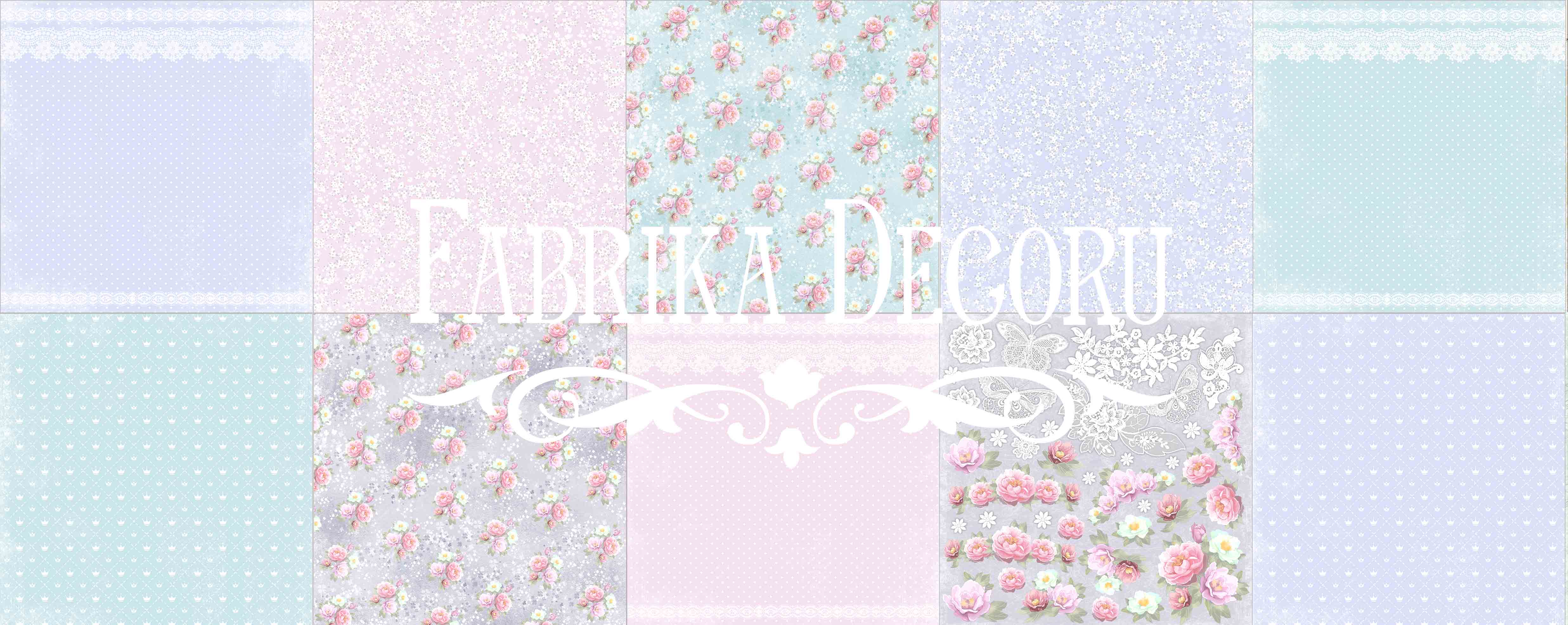 Doppelseitig Scrapbooking Papiere Satz Shabby Dreams, 30.5 cm x 30.5cm, 10 Blätter - foto 0  - Fabrika Decoru