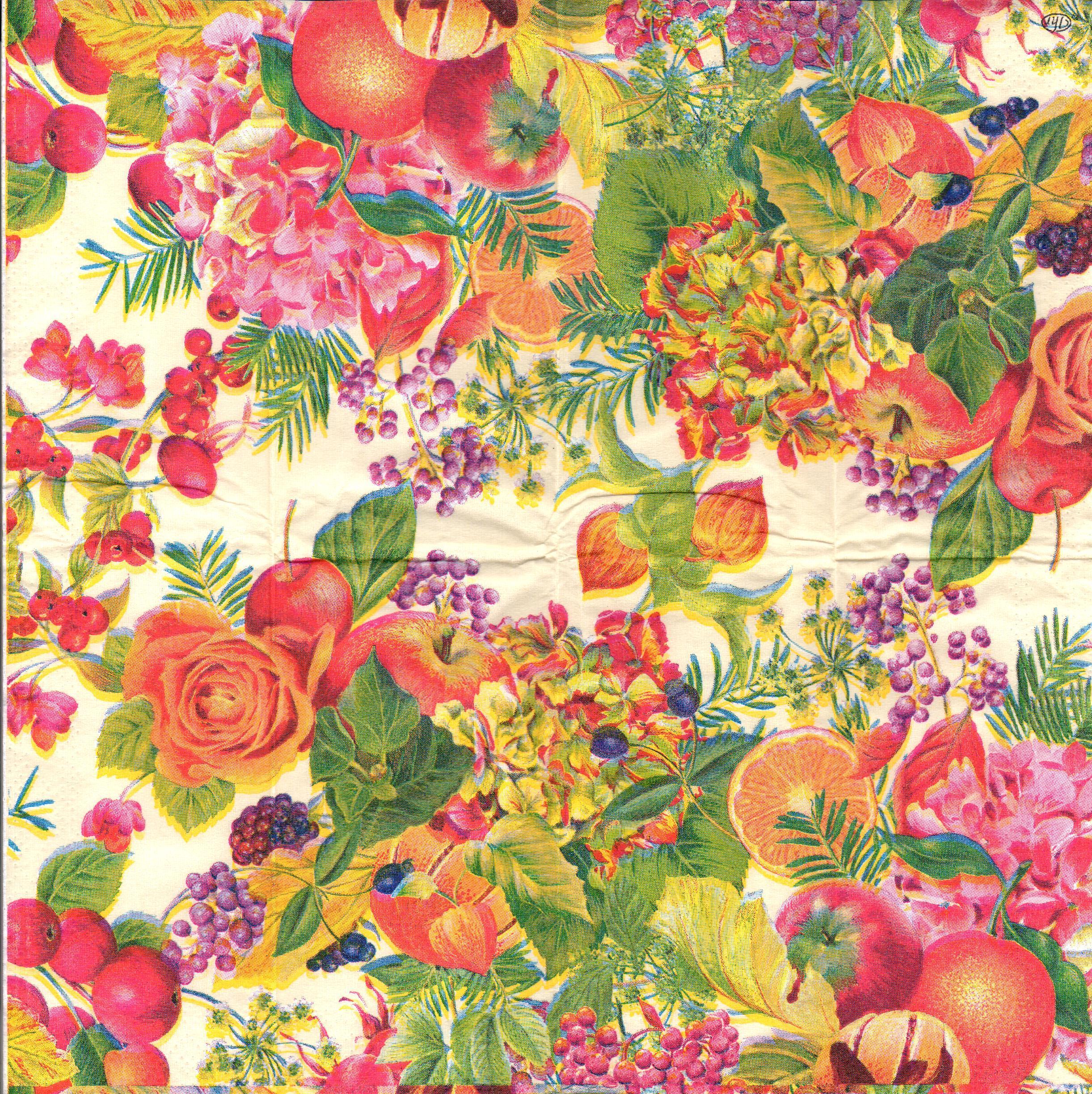 Decoupage-Serviette "Sommergarten 1" - foto 0  - Fabrika Decoru