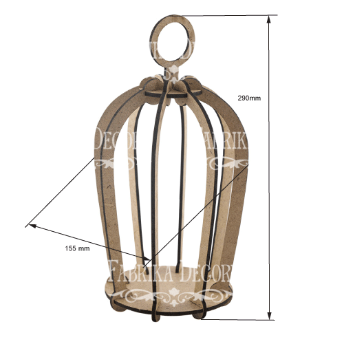 Decorative cage #053 - foto 4