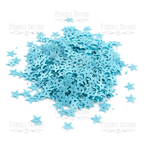 Sequins Stars, blue, #113 - foto 0