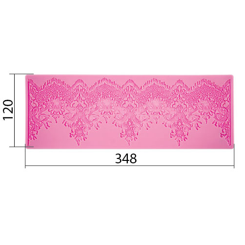 Silicone mat, Floral lace #26 - foto 2