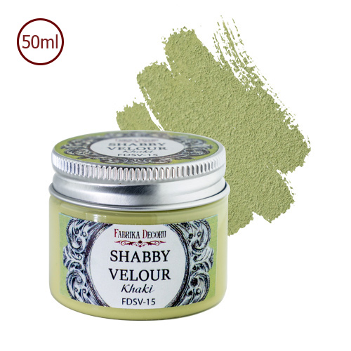 Shabby velour paint Khaki