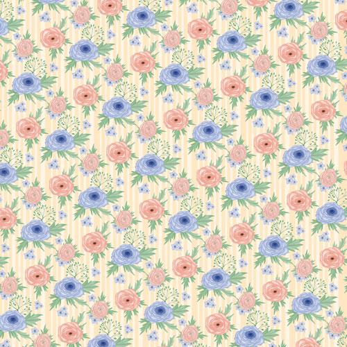 Колекція паперу для скрапбукінгу Flower mood, 30,5 см x 30,5 см, 10 аркушів - фото 3