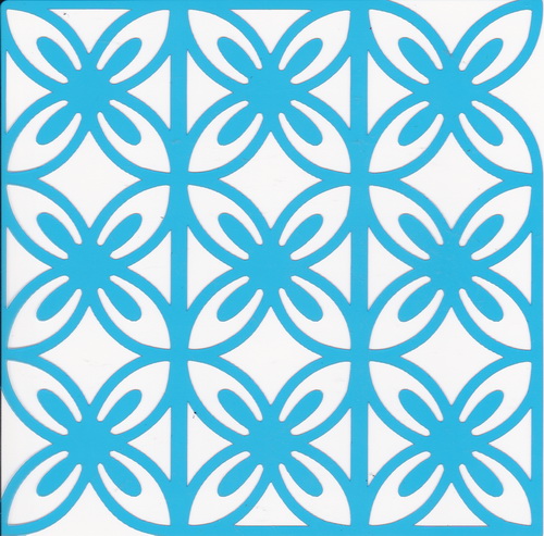 Stencil for crafts 15x15cm "Ornament 5" #090