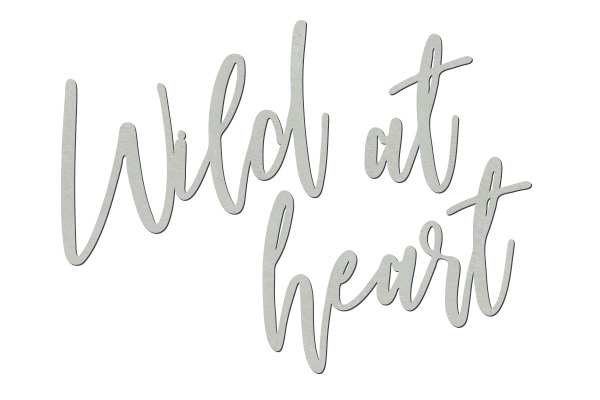 Chipboard "Wild at heart" #420 - foto 0