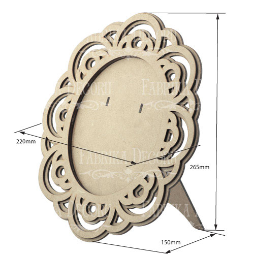 Baza do dekorowania "Ramka na zdjęcie-11" #168 - foto 0  - Fabrika Decoru