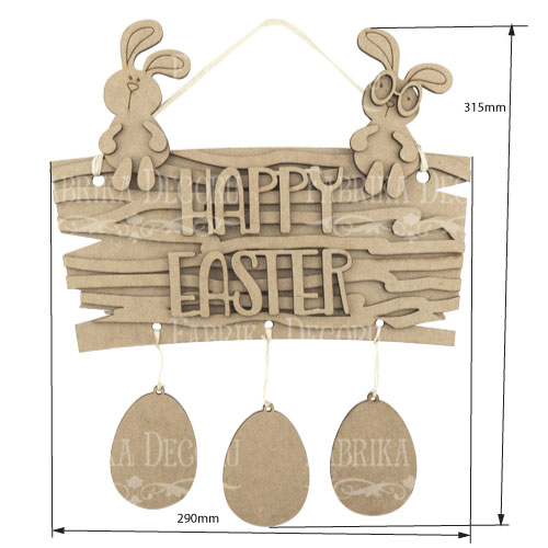 Blank for decoration"Happy Easter-2" #148 - foto 0
