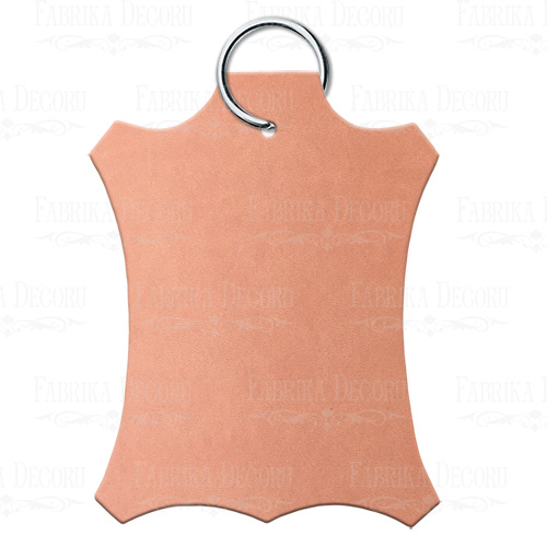 Artificial leather for binding Peach - foto 0