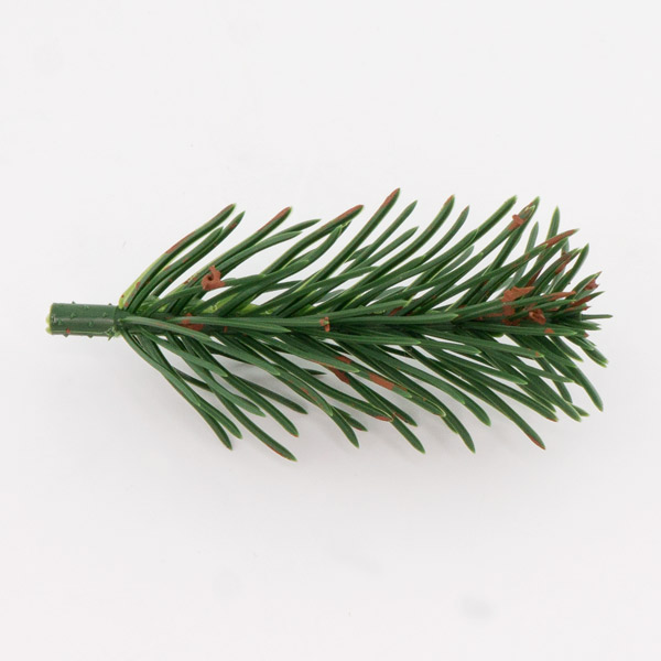Set aus künstlichen Weihnachtsbaumzweigen, grün, 15 Stück - foto 4  - Fabrika Decoru