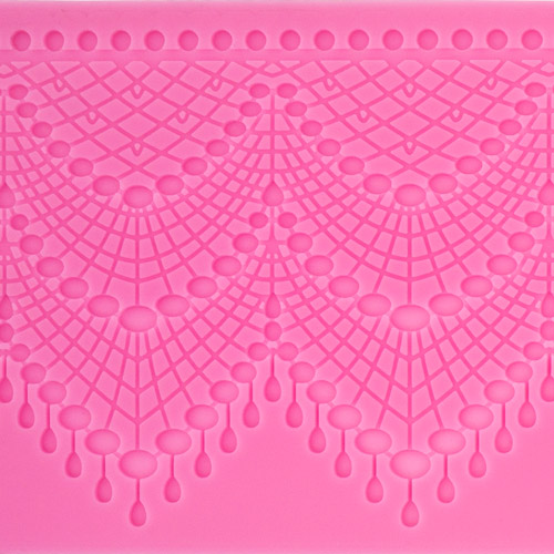 Silicone mat, Lace waves #14 - foto 0