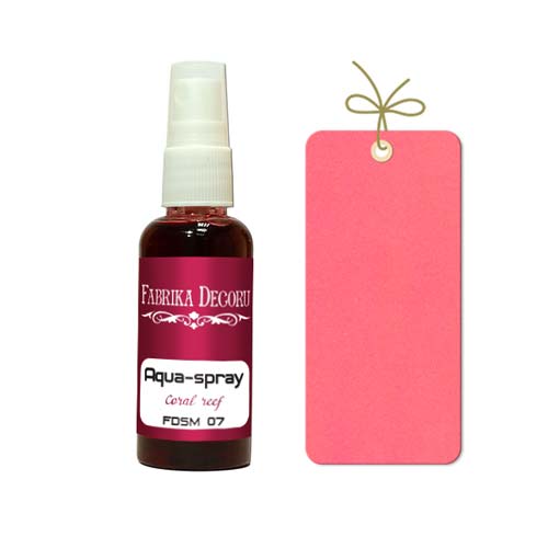 Aqua Spray, color Coral reef, 50ml