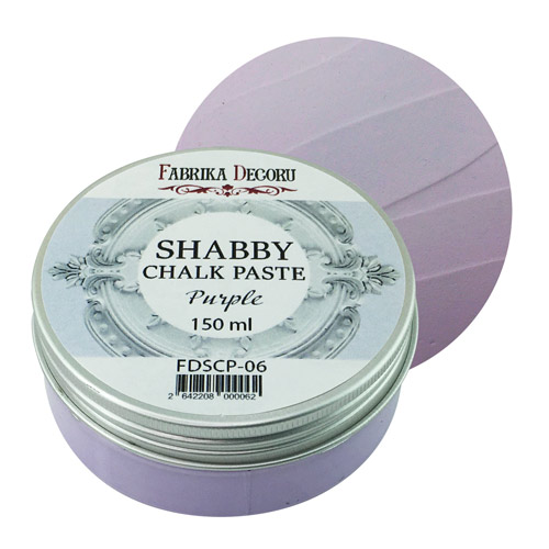 меловая паста shabby chalk paste сирень 150 мл фабрика декору