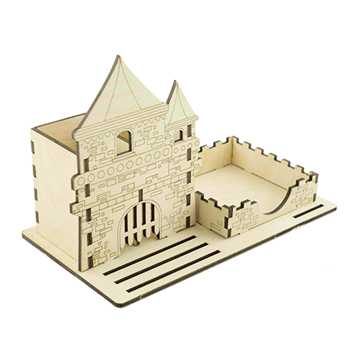 Desk organizer DIY kit "Fairytale castle", #03