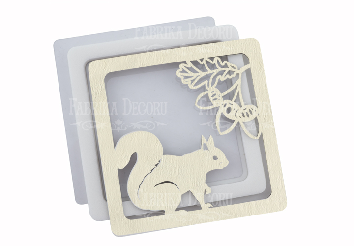 Shaker dimension set "Squirrel" 9x9 cm