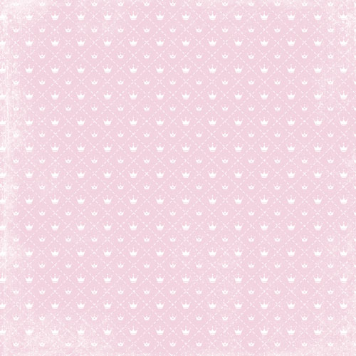 Blatt doppelseitiges Papier für Scrapbooking Shabby Dreams #4-08 12"x12" - Fabrika Decoru